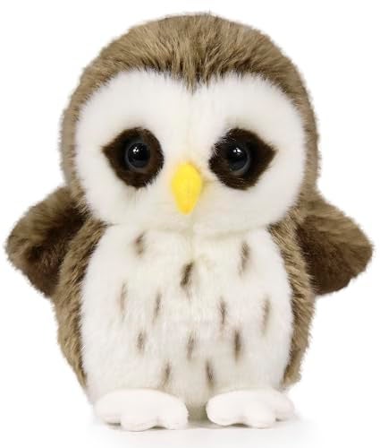 Ice King Bear Wild Animal Small Stuffed Animals Zoo Family Plush Toy Owl 6 Inches - Image 1