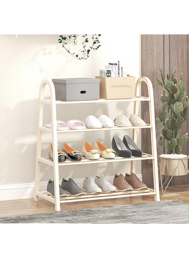 توريسيك رف أحذية على شكل حرف A رف أحذية قائم بذاته مكون من 4 طوابق - متين ومتين وقابل للتكديس لفترة طويلة للخزانة، رف أحذية معدني موفر للمساحة يتسع لـ 24 زوجًا، لتخزين الأحذية في الممر - Image 5