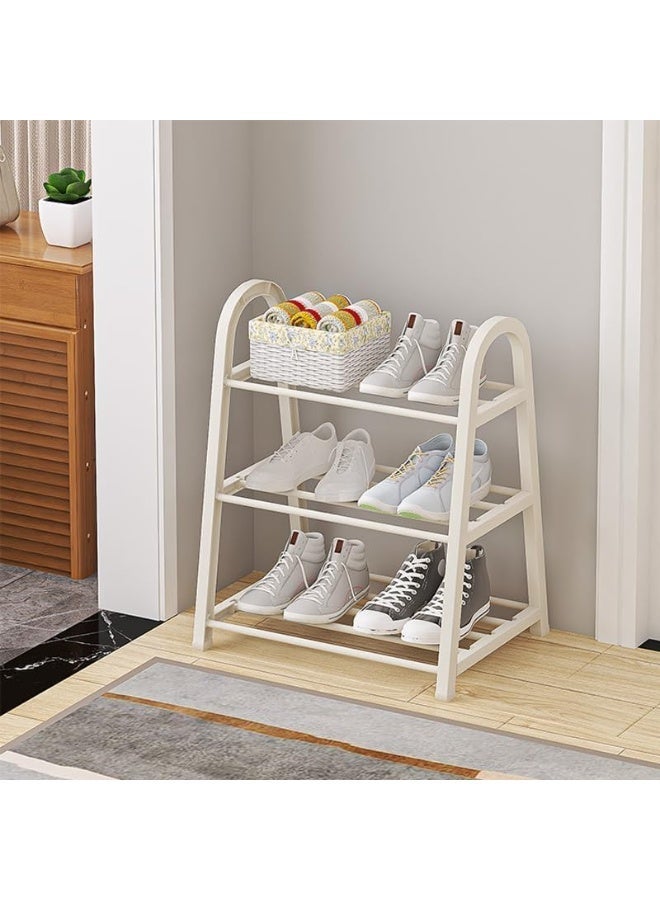 توريسيك رف أحذية على شكل حرف A رف أحذية قائم بذاته مكون من 4 طوابق - متين ومتين وقابل للتكديس لفترة طويلة للخزانة، رف أحذية معدني موفر للمساحة يتسع لـ 24 زوجًا، لتخزين الأحذية في الممر - Image 3