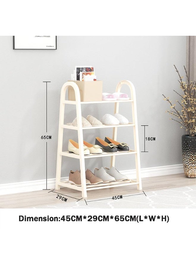 توريسيك رف أحذية على شكل حرف A رف أحذية قائم بذاته مكون من 4 طوابق - متين ومتين وقابل للتكديس لفترة طويلة للخزانة، رف أحذية معدني موفر للمساحة يتسع لـ 24 زوجًا، لتخزين الأحذية في الممر - Image 4