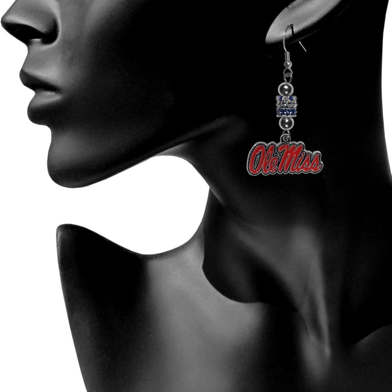 AGANS NCAA Unisex Euro Bead Earrings - Image 2