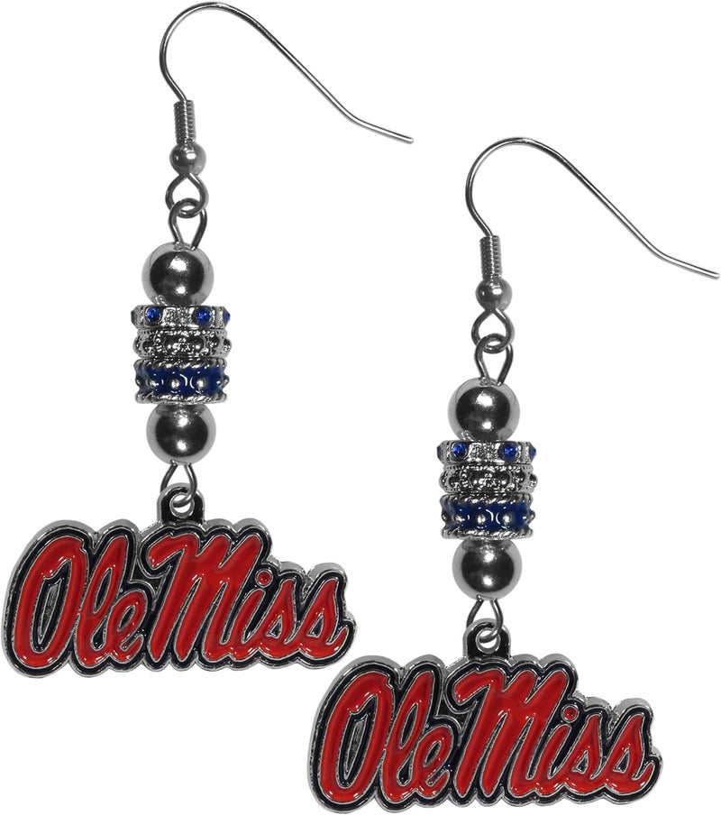 AGANS NCAA Unisex Euro Bead Earrings - Image 1