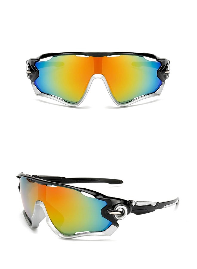 Ant Polarized Sports Sunglasses, UV Protection Sunglasses for Men and Women, Cycling Sunglasses Sport Glasses for Running Driving Golf Fishing Outdoor Activities - Image 2