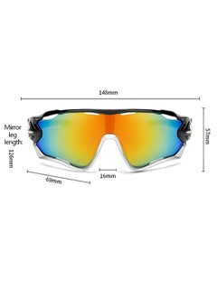 Ant Polarized Sports Sunglasses, UV Protection Sunglasses for Men and Women, Cycling Sunglasses Sport Glasses for Running Driving Golf Fishing Outdoor Activities  - Image 3