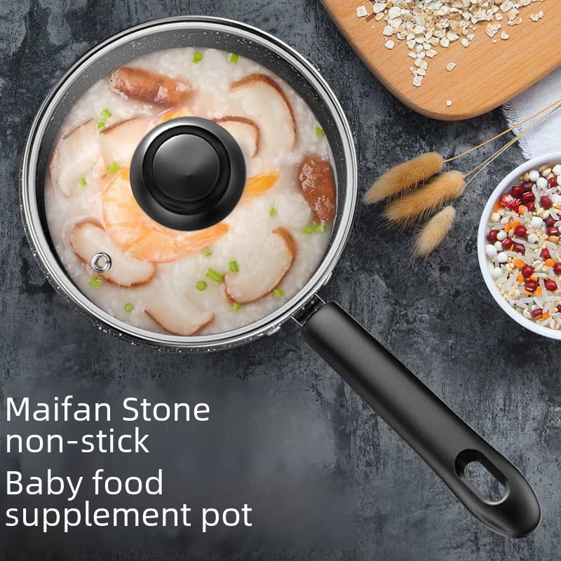 Milk Pan 18cm Without Cover: Durable Material - Electric And Gas Compatible Compact Milk Pan For Small Kitchens, Baby Food Prep And Event Gifting - Image 3