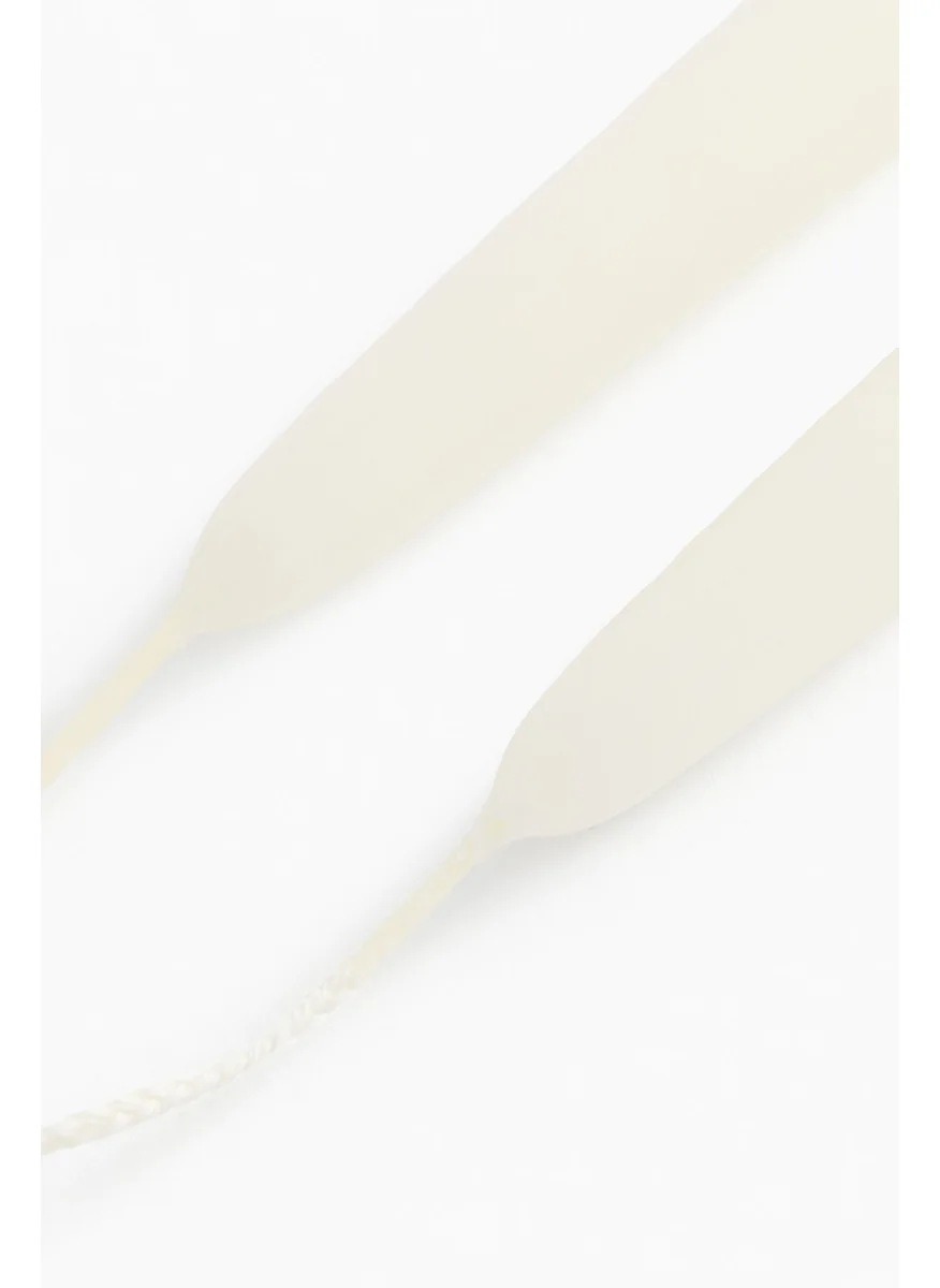 H&M 2-Pack Glossy Tapered Candles