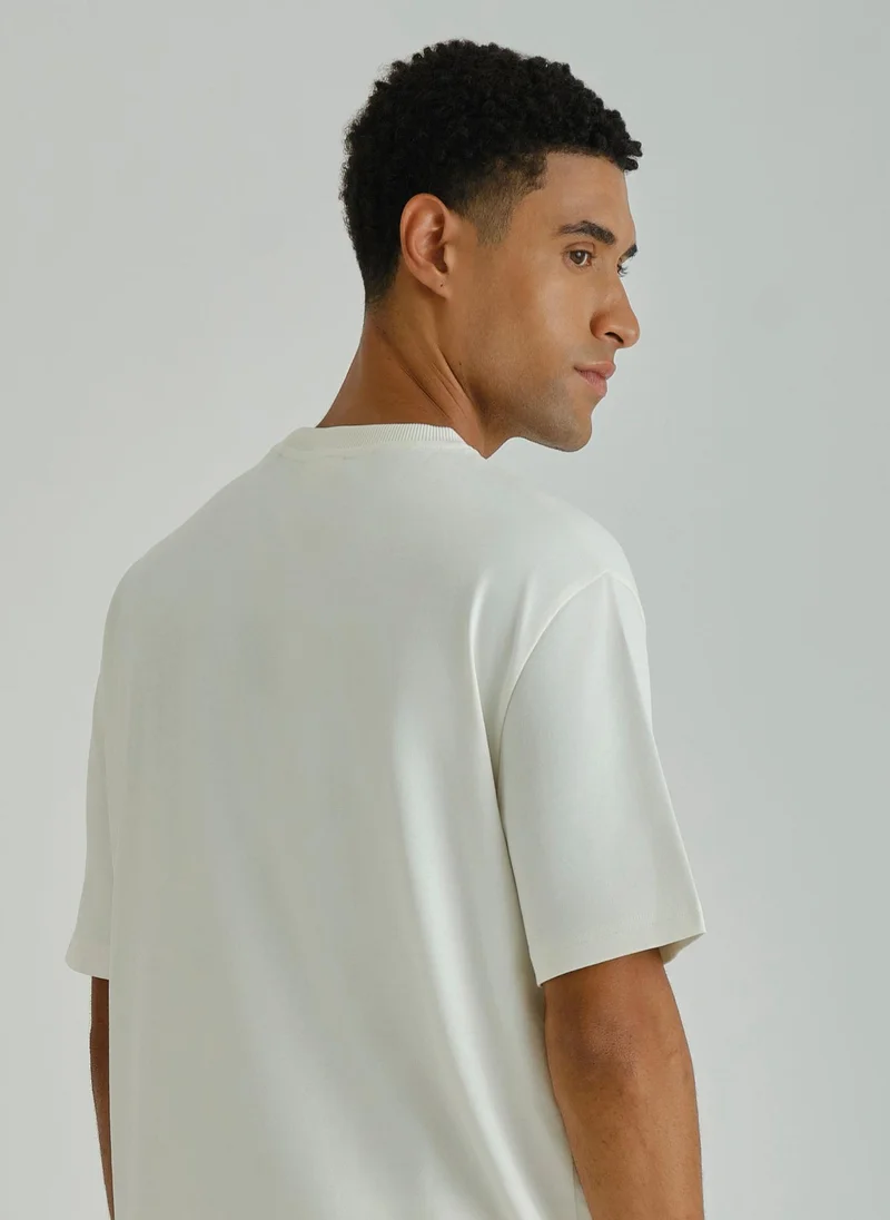 GANT Gant Ramadan Collection  Men's Eggshell Ramadan Short Sleeve T-Shirt