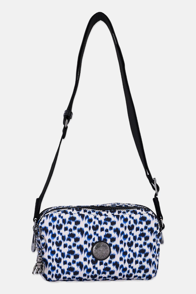 kipling حقيبة كروس بودي صغيرة بشعار العلامة التجارية للنساء، متعددة الألوان - Image 1