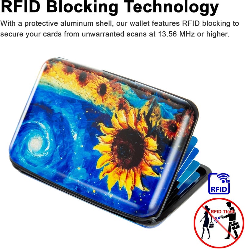 Kaabao Credit Card Holder Small RFID Blocking Wallet Business Metal Slim Mini Aluminum Hard Case for Women Men - Image 2