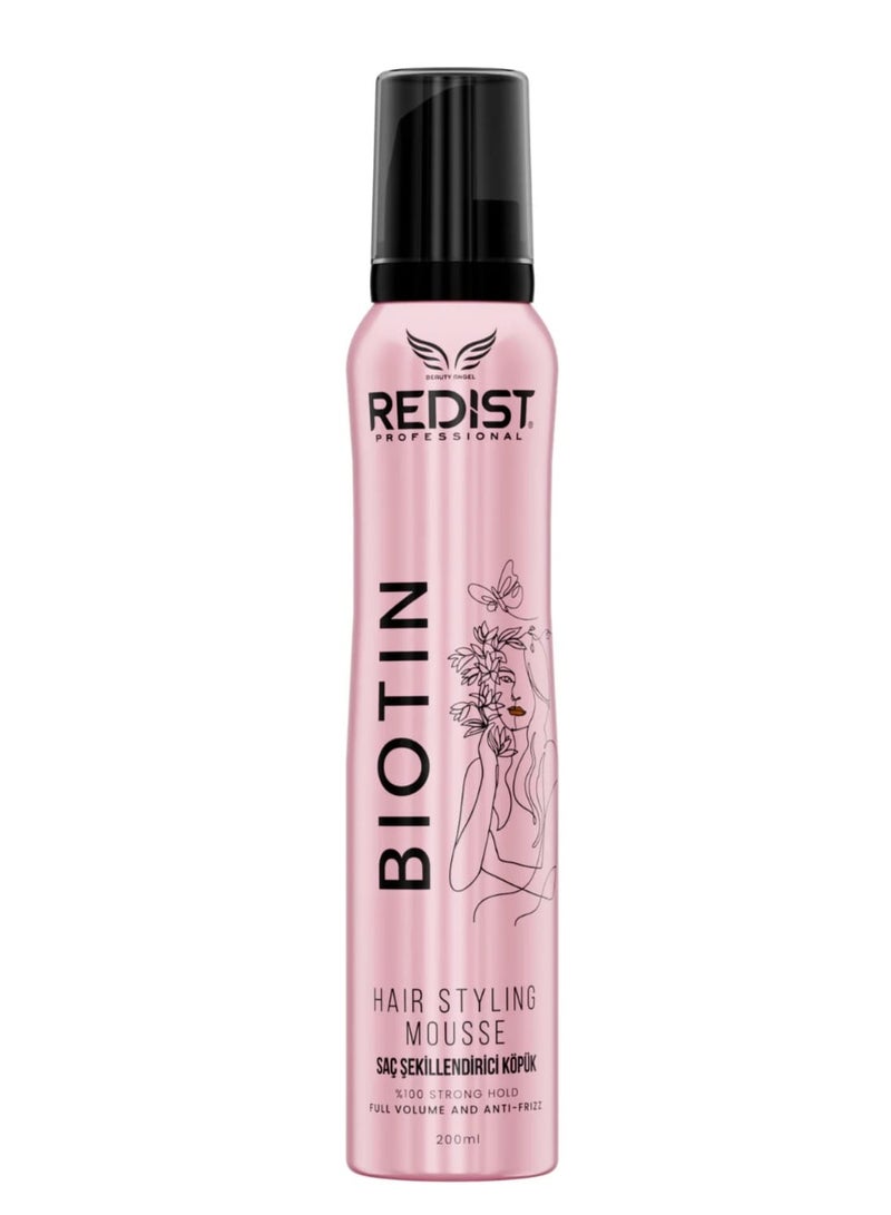 REDIST BIOTIN HAIR CARE MOSSE 200 ML - Image 1