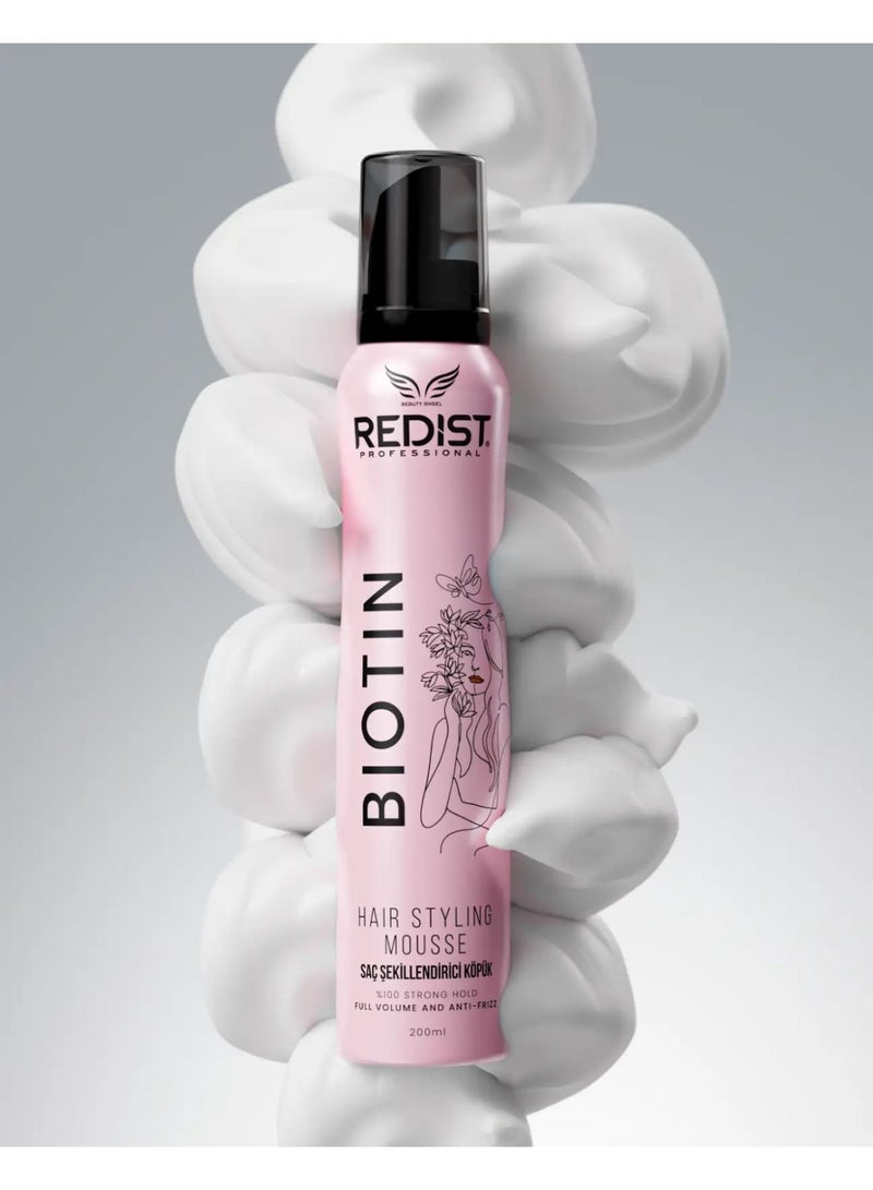 REDIST BIOTIN HAIR CARE MOSSE 200 ML - Image 2