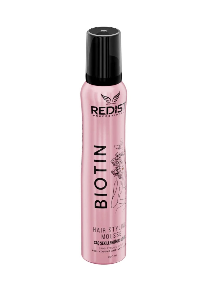 REDIST BIOTIN HAIR CARE MOSSE 200 ML - Image 3