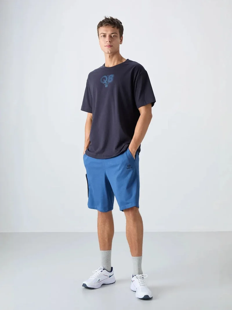 تومي لايف TOMMY Oversized Printed Logo Crew Neck T-Shirt