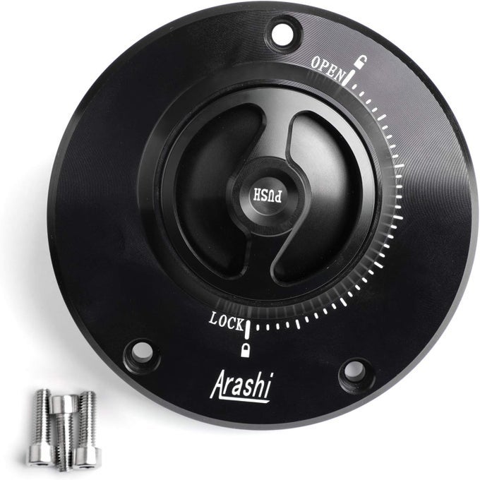Keyless Fuel Cover Gas Tank Cap For Kawasaki Motorcycles