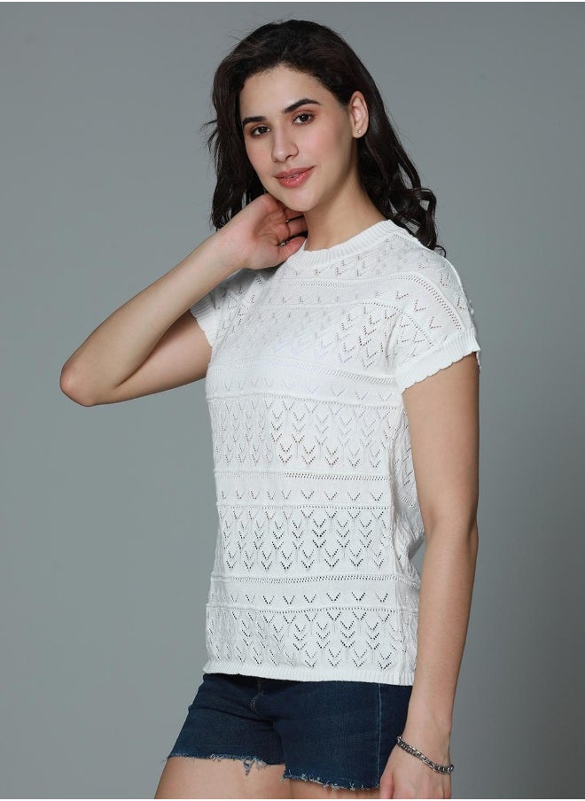 HIGH STAR - Women White Tops - Image 1