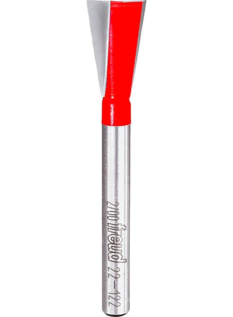 freud Freud 22-122: 1/2" (dia.) Dovetail Bit with 1/4" shank, 2-3/4" overall length  - Image 3