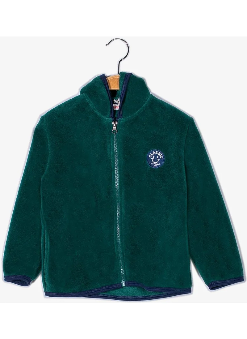 Zeyland Boys Zippered Polar Fleece Cardigan