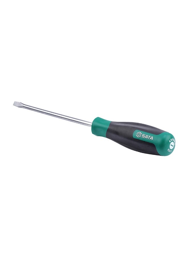 Sata SATA ST63412SC 6 x 100mm Dual Material Soft Grip Slotted Screwdriver  - Image 1