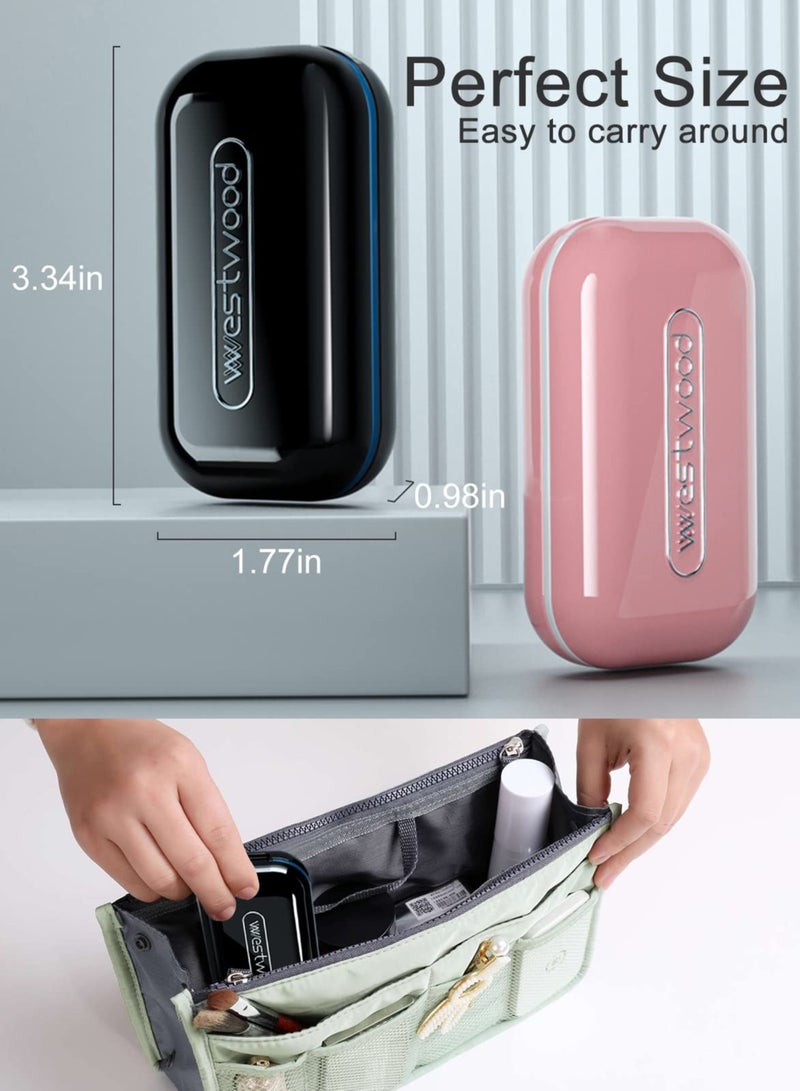 Professional Pill Cutter & Splitter - Safe Blade for Small & Large Pills, Portable & Easy to Use, Ideal for Vitamins & Tablets (1 PCS, Black) - Image 5