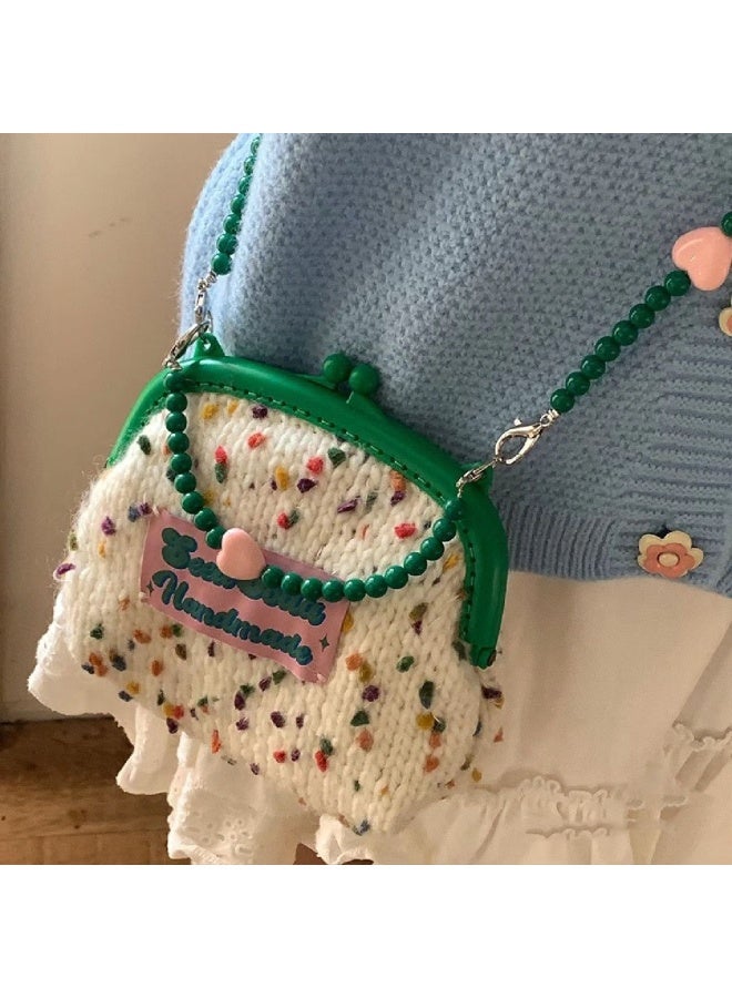 NIBEMINENT Phone Charm/ Chain Strap for Women Girls, Love Beads Cell Phone Case Lanyard Wrist Strap - Image 2