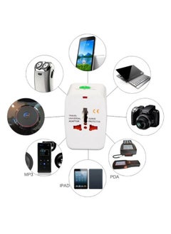 Plynox Universal Travel Adapter Multi Plug, All in One Electric Plug Power Socket Adapter Worldwide International Travel Wall Charger Converter EU UK US AU, Multi plug  - Image 3