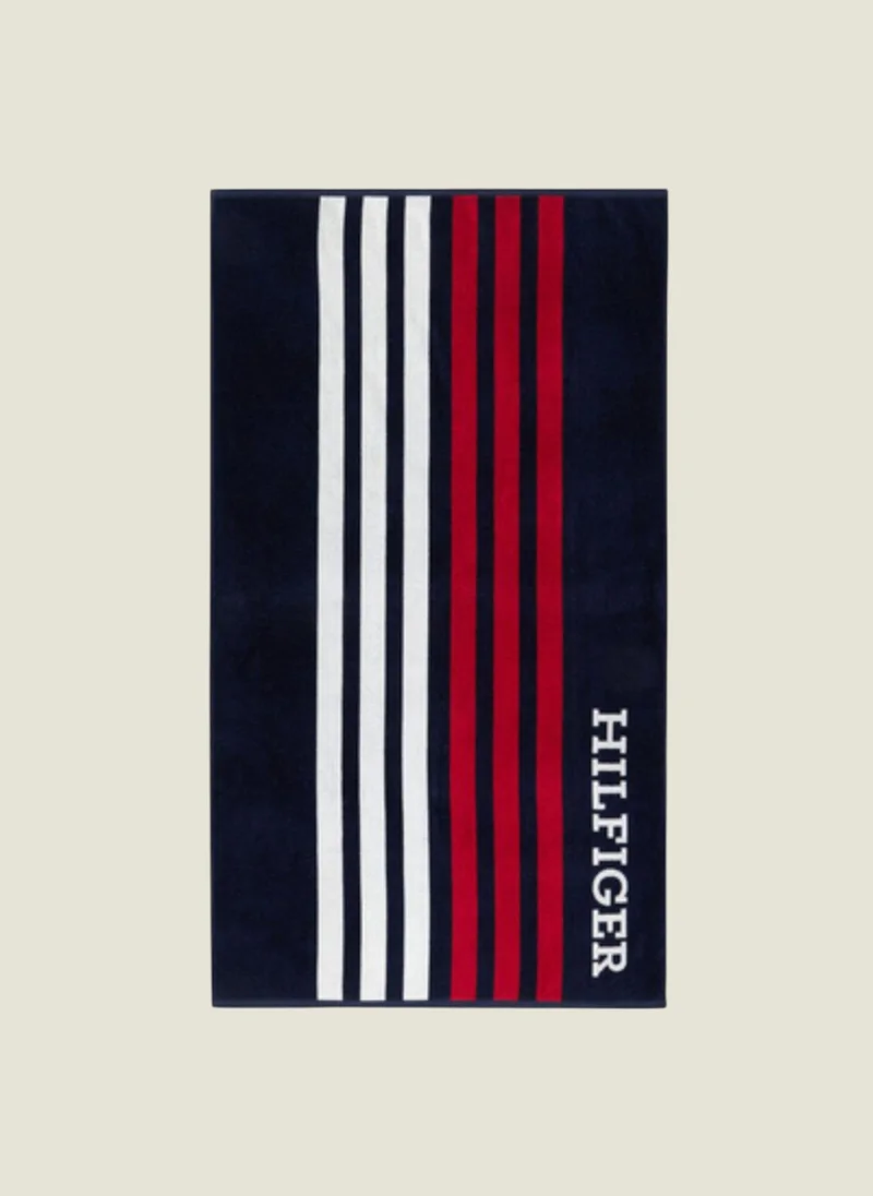 Tommy Hilfiger 450 GSM Relax Beach Towel - 90x160cm