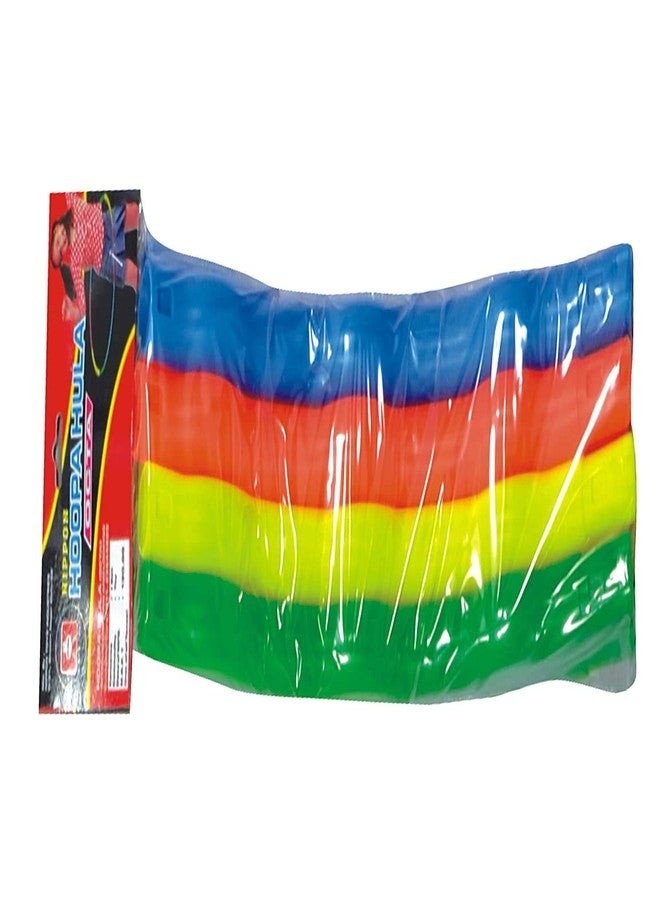 TT 8 Inter- Lockable Pieces Ring Hula Hoop Zig Zag for Adult, Kids - Multicolour, Adjust in 2 Sizes - Image 3