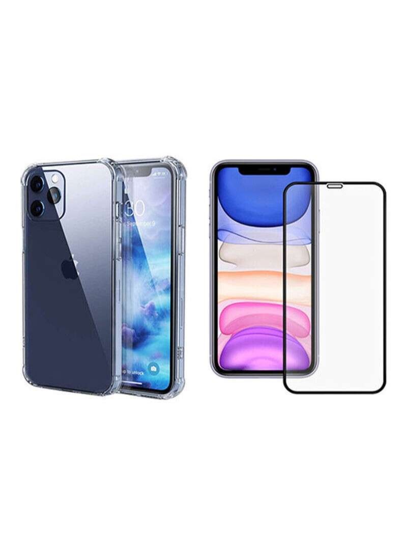 shAyzee Protective Case Cover With Screen Protector For Apple iPhone 12 Pro Max - Image 1