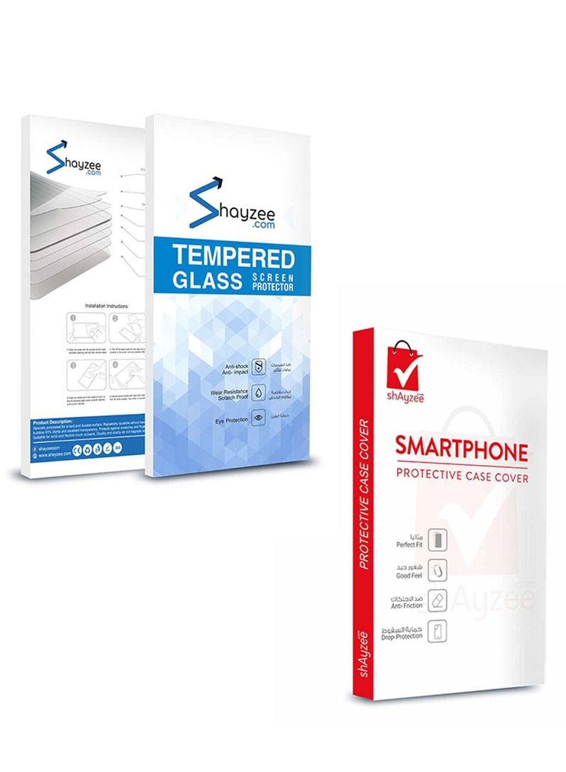 shAyzee Protective Case Cover With Screen Protector For Apple iPhone 12 Pro Max - Image 3