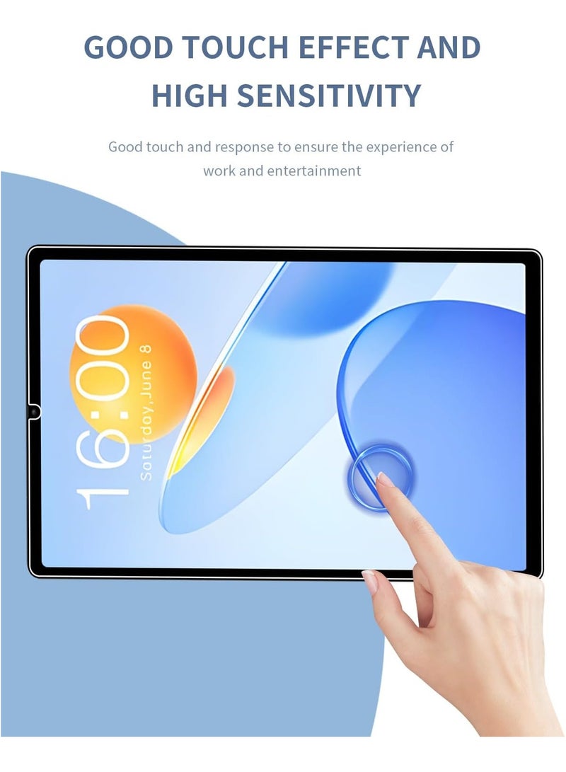 عام حامي شاشة من الزجاج المقوى متوافق مع لوح Teclast P50 Mini مقاس 8.7 بوصة 2025 - 【عبوتان】 زجاج مقوى مقاوم للخدوش بصلابة 9H، شفاف عالي الوضوح - Image 4