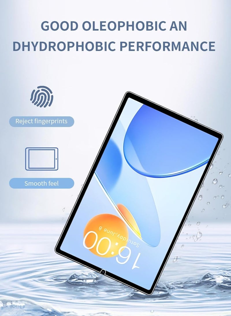 عام حامي شاشة من الزجاج المقوى متوافق مع لوح Teclast P50 Mini مقاس 8.7 بوصة 2025 - 【عبوتان】 زجاج مقوى مقاوم للخدوش بصلابة 9H، شفاف عالي الوضوح - Image 2
