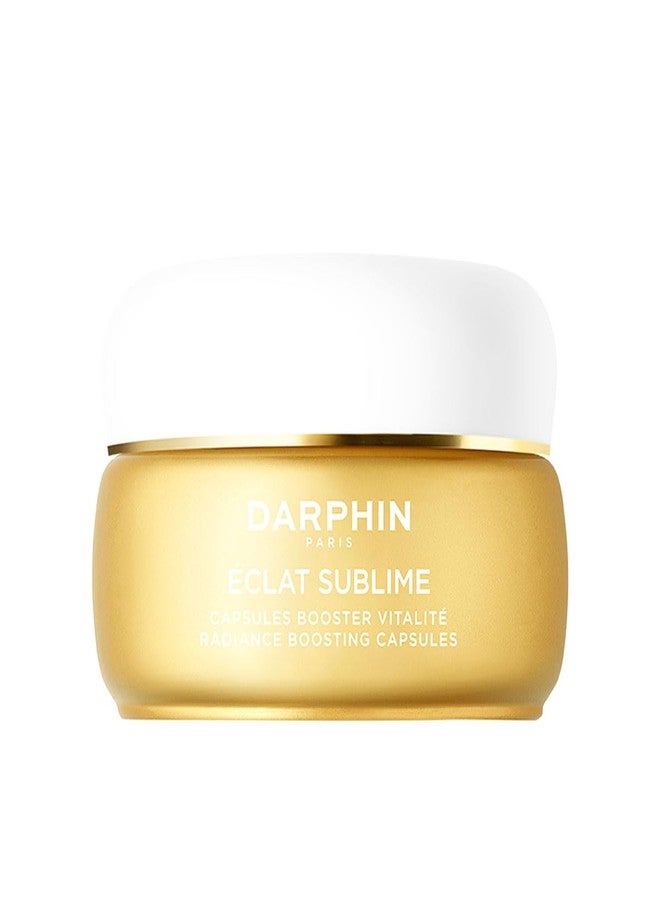 Darphin Éclat Sublime Radiance Boosting Capsules with Pro-Vitamin C & E - 60 Capsules, Gold - Image 1