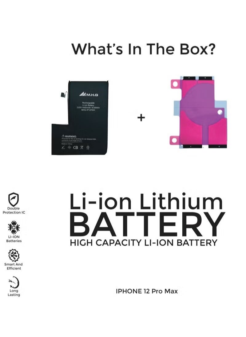 M.H.Q IPHONE 12 PRO MAX BATTERY  - Image 1