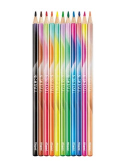 12-Piece Wooden Coloured Pencils Multicolour - pzsku/ZDC394BCBBA31072F6E2DZ/45/_/1660058825/85dfc580-fa9d-489d-b834-cc0c10a83deb