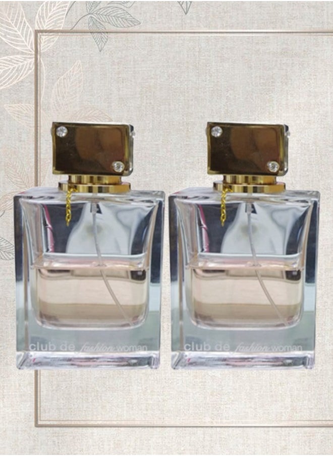 Club 2 Pieces De Fashion Perfume For Women 100ml EDP  - Image 1