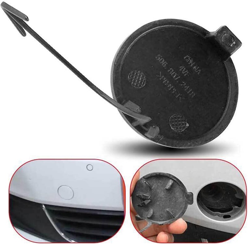 Wivplex Tow Hook Eye Cover for Jetta MK6 (2011-2014) - Image 3