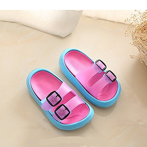 techcity Toddler Boy Girl Sandals Little Kids Slide Non-Slip Beach Water Shoes Lightweight Shower Pool Summer Slippers - Image 4