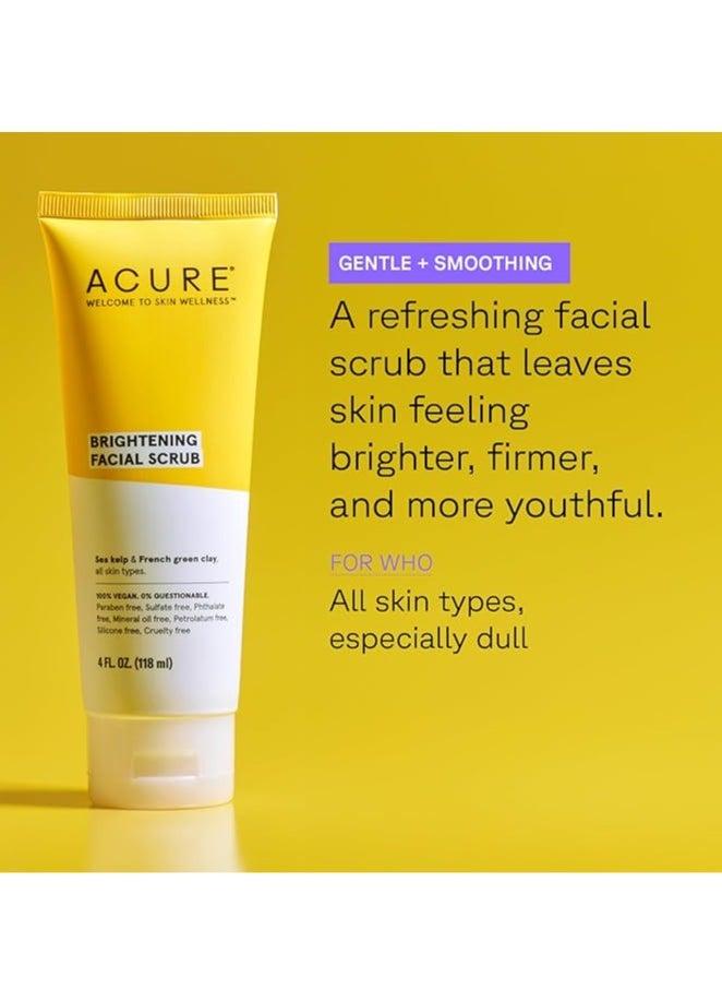 Acure - Brightening Facial Scrub 118ml - Image 1