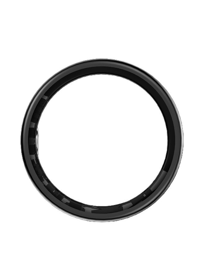 general Smart Ring SR16 for Heart Rate Monitoring, Blood Oxygen Monitoring, Sleep Monitoring, Motion Detection, Multi-Functional Display, All-Weather Protect Your Health with Caller ID reminder, IP68 Waterproof, Black No.9, Internal Diameter: 19mm, Perimeter: 59.6mm - Image 2