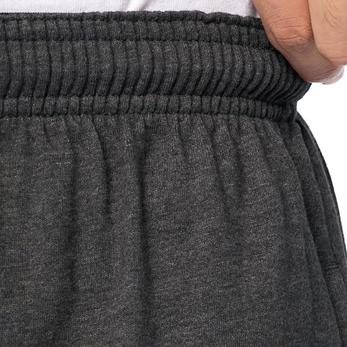 Fruit of the Loom mens Eversoft Cotton With Pockets (S-4xl) Casual Shorts, 2 Pack - Black Heather, X-Large US - Image 3