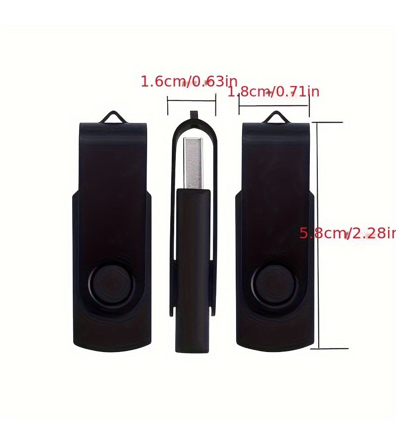 30 Pcs Red Personalized Custom USB Flash Drives 128MB USB 2.0 For Advertising Promotion Business Gifts Branding - Image 2