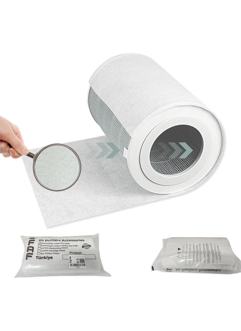 Faf - 10 Pieces Dyson BP01 Compatible Silver Ion Electrostatic Dust Collector Pre-Filter - Image 1