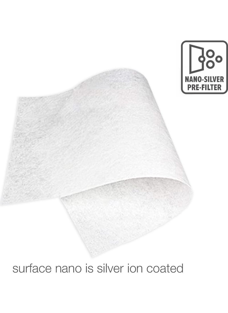 Faf - 10 Pieces Dyson BP01 Compatible Silver Ion Electrostatic Dust Collector Pre-Filter - Image 1
