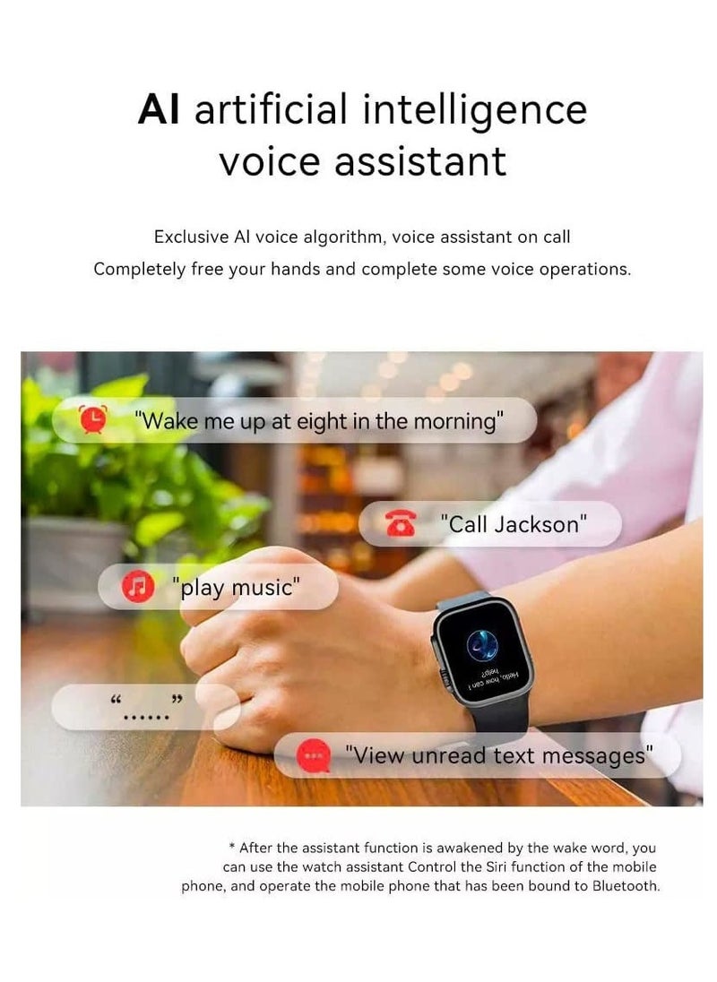 ELTRAZONE - New S8 Ultra Max Smartwatch Series 8 S8 Smart Watch Ultra AI Voice Smart Watch 2.0inch Bluetooth Call Wriless Charging Watch 8 Ultra - Image 1