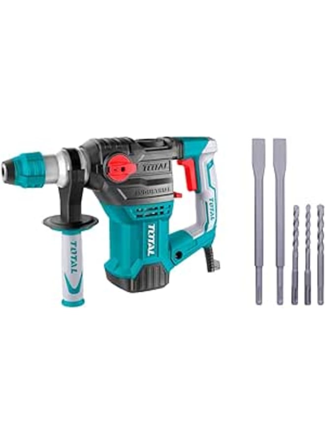 Total TH1153216 Rotary Hammer With High Performance - Multi Color- 1500W