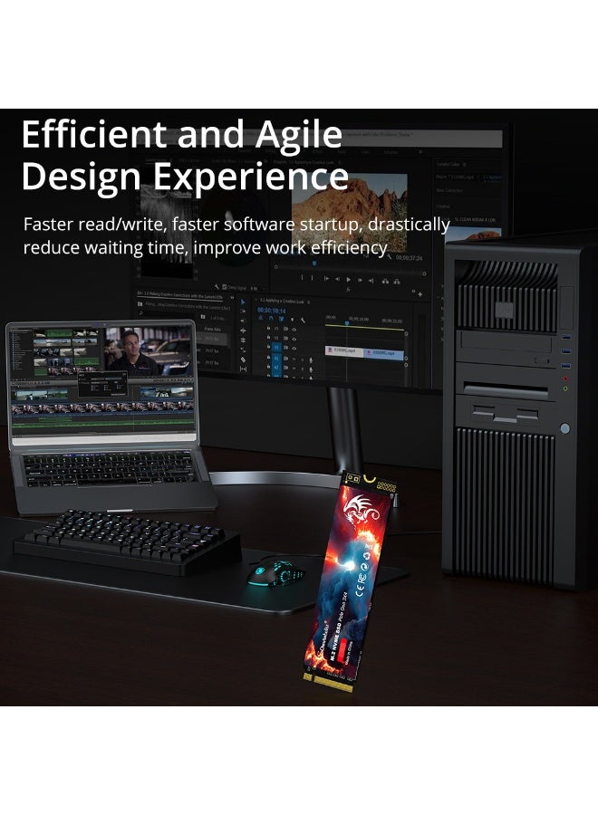 512GB M.2 NVME 2280 PCIe 3.0 SSD Internal Storage Drive for Laptop Computer Game Console - Image 4