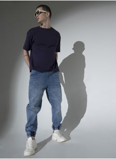 Hubberholme Mid Blue Jeans For Men  - Image 3