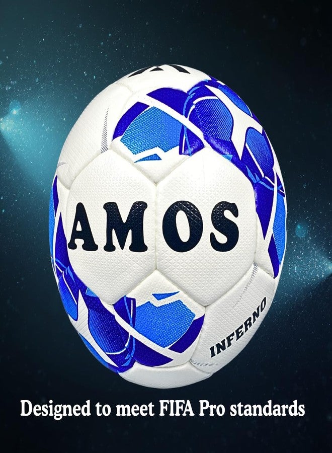 آموس كرة قدم AMOS Inferno Classic (مقاس 5) مع مضخة - Image 2