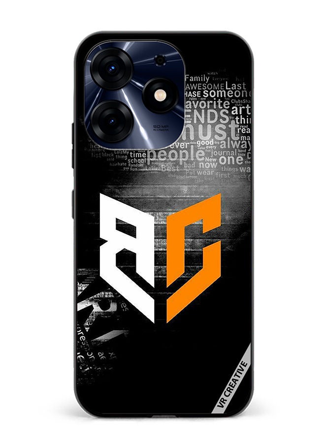 VR CREATIVE Protective Case Cover For Tecno Spark 10 Pro Bg Logo Design Multicolour - Image 1
