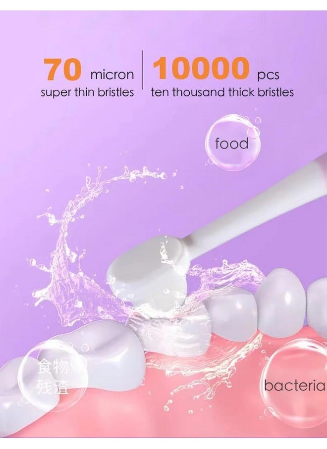 The Little Lookers Manual Baby Toothbrush I Supersoft Bristles & Section Cup Base Tooth Brush For Kids/Babies/Toddlers-Blue, 1 Pc  - Image 2